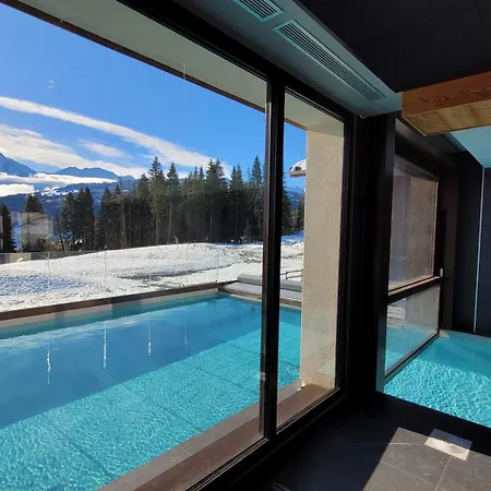 Les Roches Du Mont Blanc Lejlighedshotel Combloux